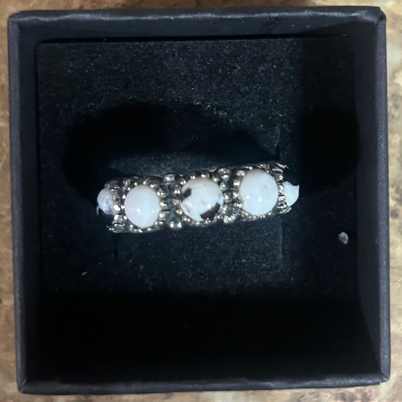 Turquoise eternity ring - Picture 2 of 4